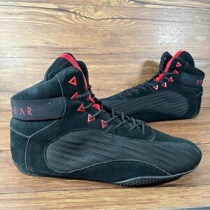 RYDERWEAR Wrestling Shoes Men’s Size 13 Black Suede Lace Up Athletic
